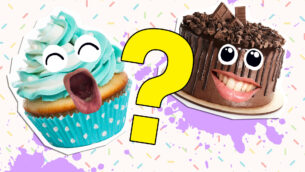 Cake Anagram Quiz 